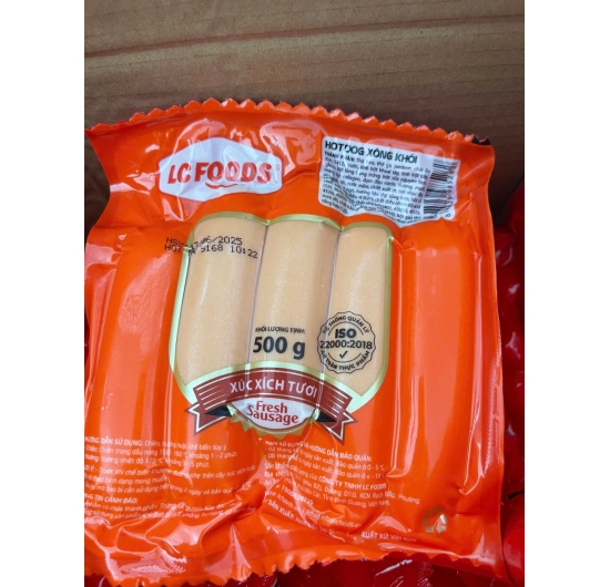 xúc xích tươi LC Foods