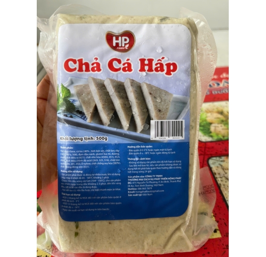 Chả cá hấp