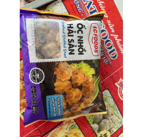 Ốc nhồi hải sản