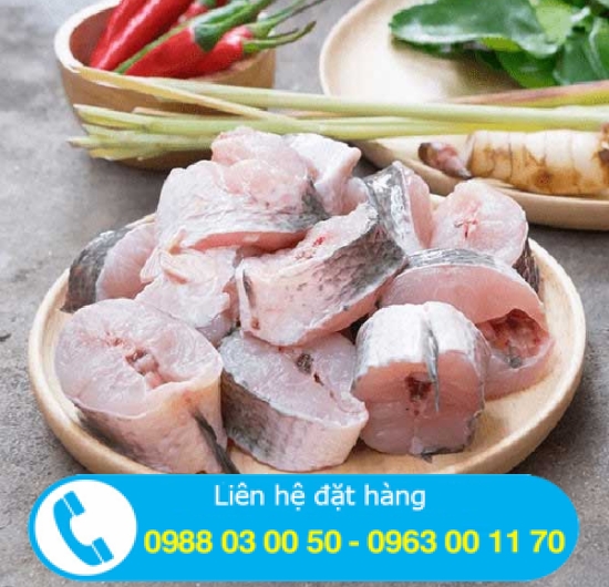 Cá lóc làm sẵn cắt khúc