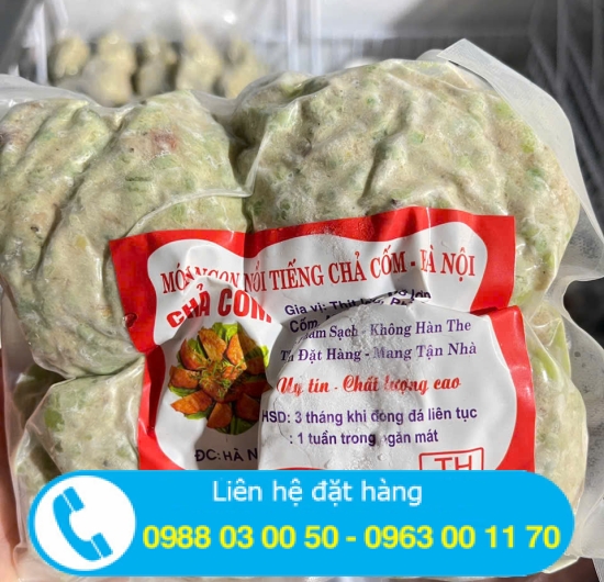 Chả cốm Hà Nội