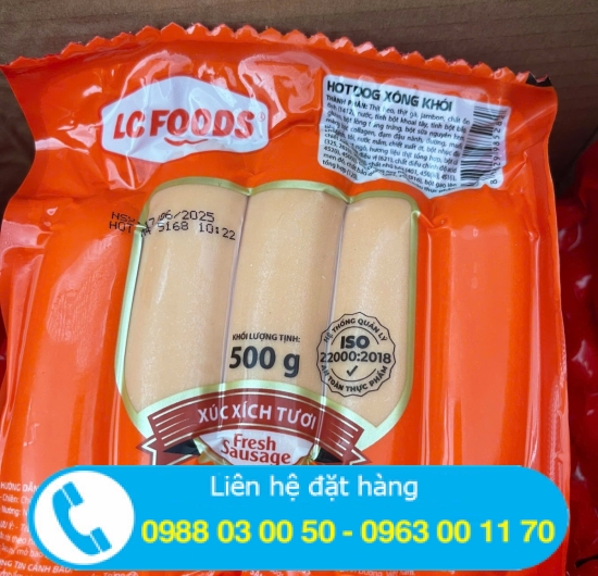 xúc xích tươi LC Foods