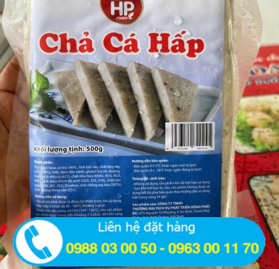Chả cá hấp