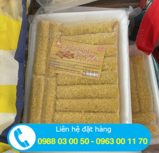 Phô mai tẩm bột xù